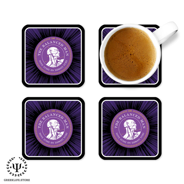 Sigma Phi Epsilon Beverage Coasters Square (Set of 4)