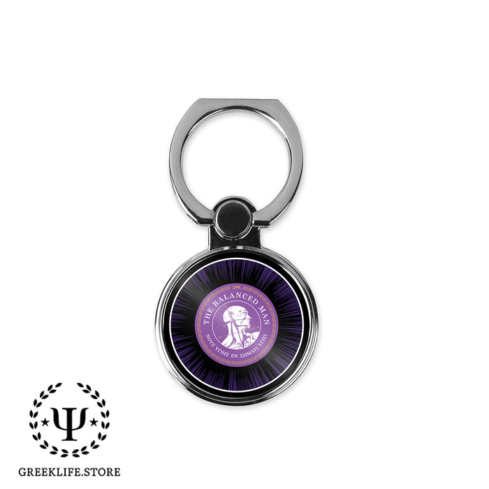 Sigma Phi Epsilon Ring Stand Phone Holder (round)