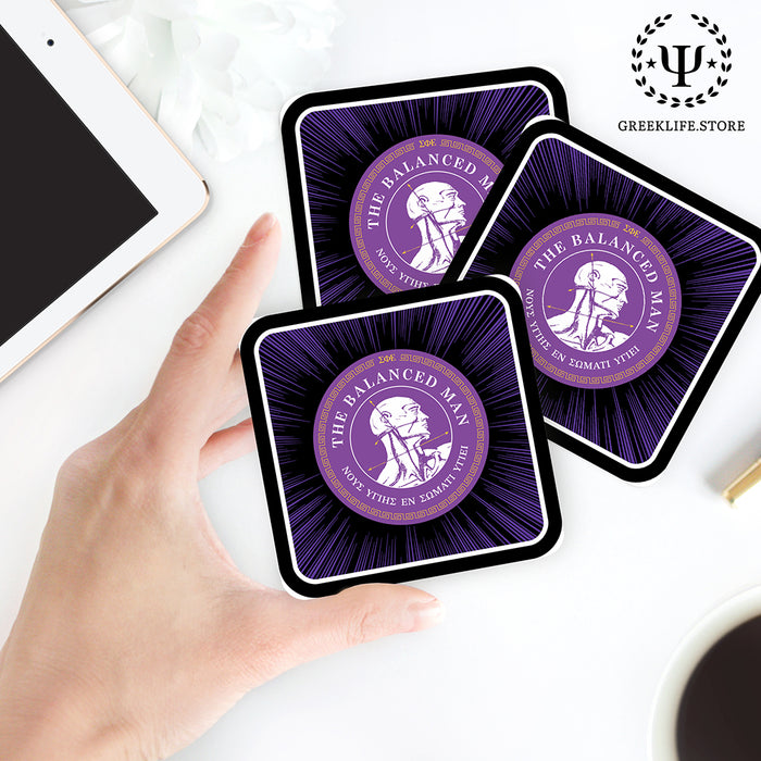 Sigma Phi Epsilon Beverage Coasters Square (Set of 4)