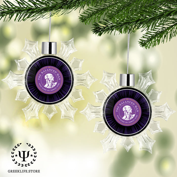 Sigma Phi Epsilon Christmas Ornament - Snowflake