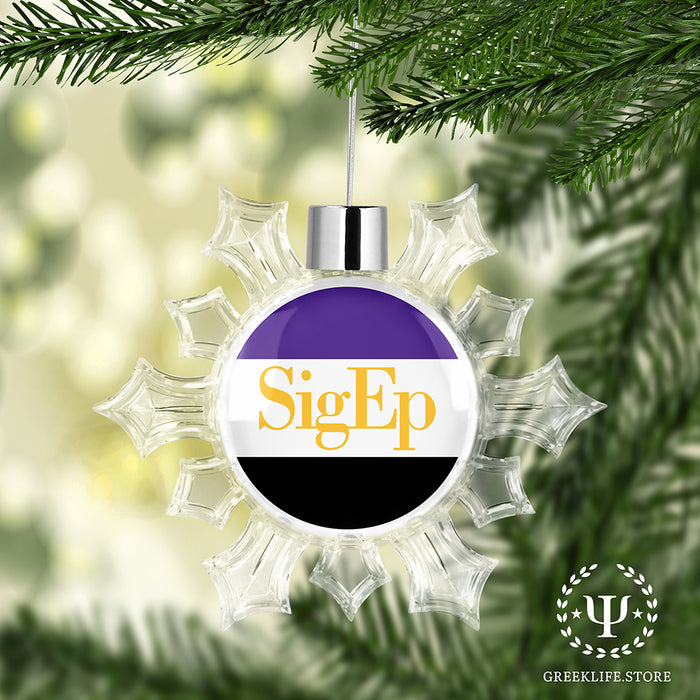 Sigma Phi Epsilon Christmas Ornament - Snowflake
