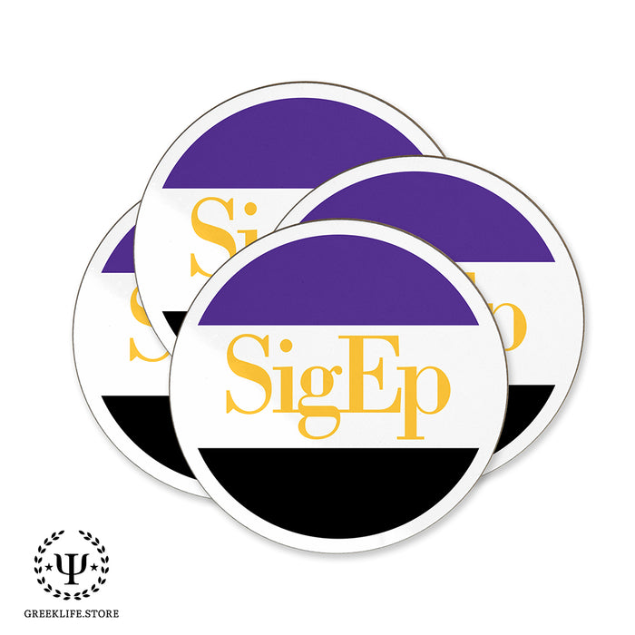 Sigma Phi Epsilon Beverage Coasters Round (Set of 4)