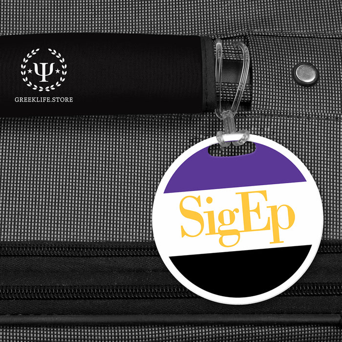 Sigma Phi Epsilon Luggage Bag Tag (round)