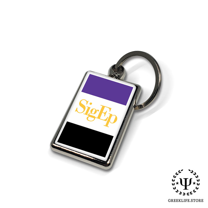 Sigma Phi Epsilon Keychain Rectangular