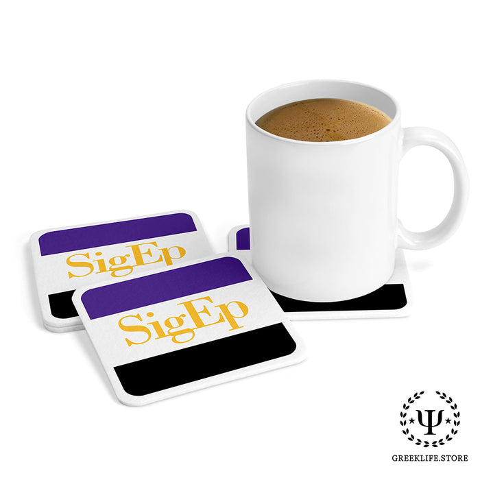 Sigma Phi Epsilon Beverage Coasters Square (Set of 4)