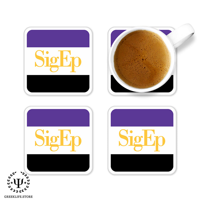 Sigma Phi Epsilon Beverage Coasters Square (Set of 4)