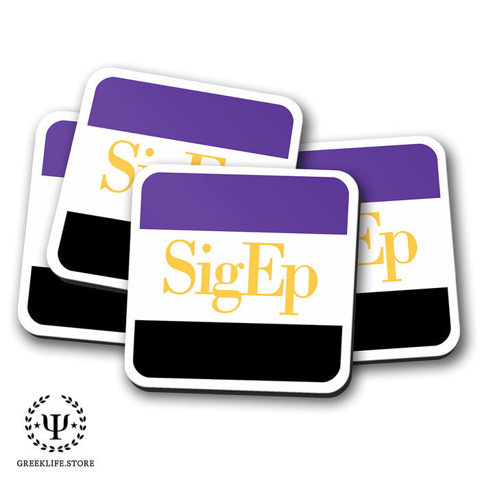 Sigma Phi Epsilon Beverage Coasters Square (Set of 4)