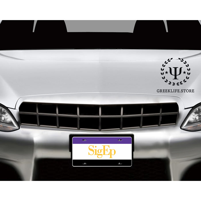 Sigma Phi Epsilon Decorative License Plate