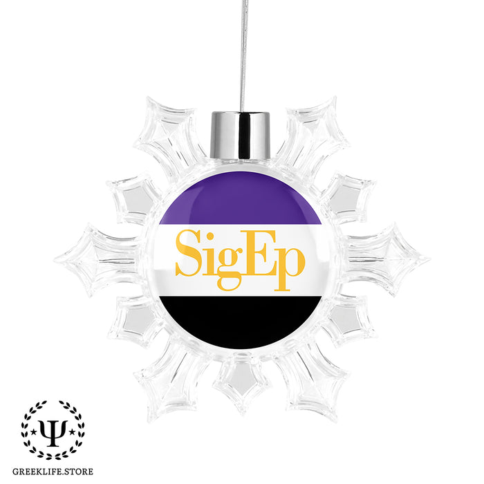 Sigma Phi Epsilon Christmas Ornament - Snowflake