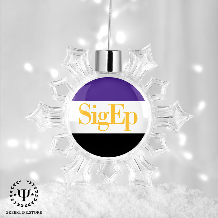 Sigma Phi Epsilon Christmas Ornament - Snowflake