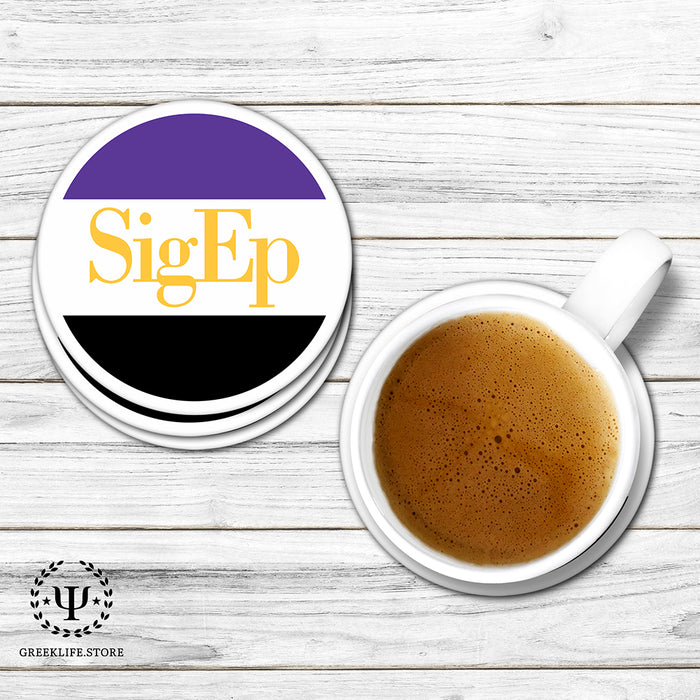 Sigma Phi Epsilon Beverage Coasters Round (Set of 4)