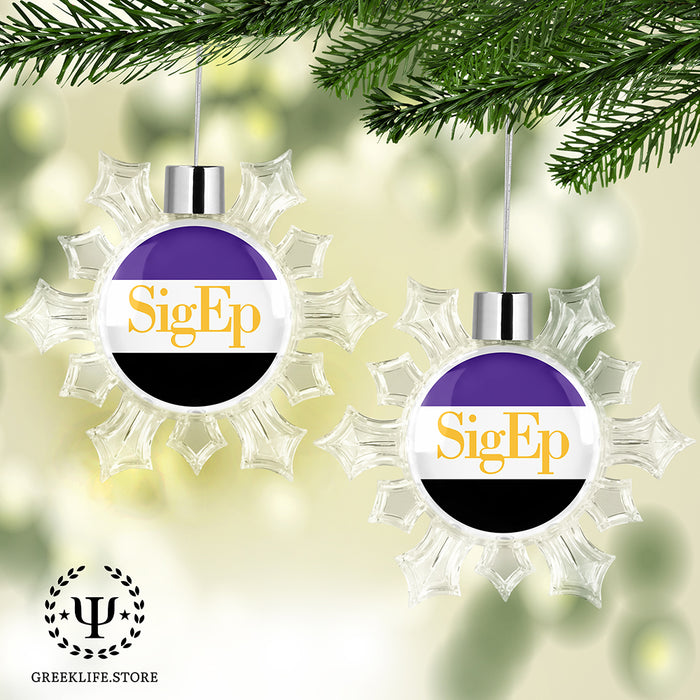 Sigma Phi Epsilon Christmas Ornament - Snowflake