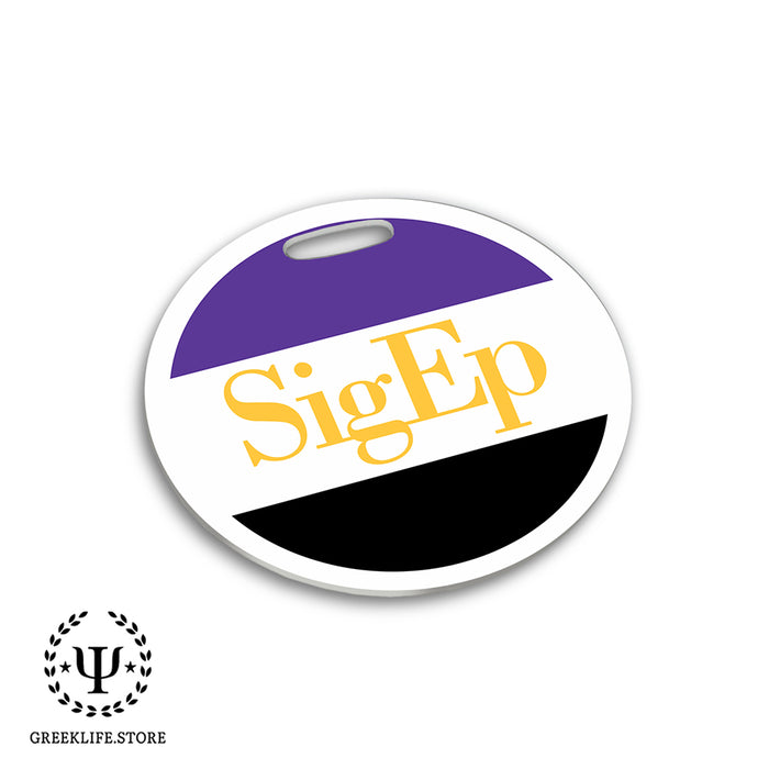 Sigma Phi Epsilon Luggage Bag Tag (round)