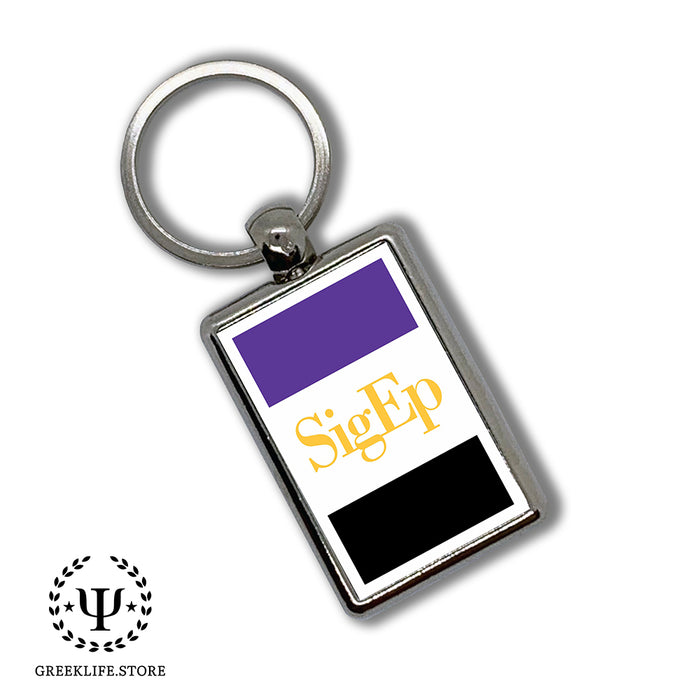 Sigma Phi Epsilon Keychain Rectangular