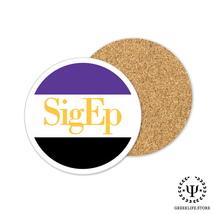Sigma Phi Epsilon Beverage Coasters Round (Set of 4)