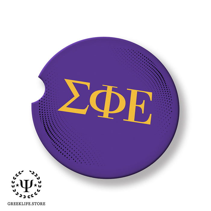 Sigma Phi Epsilon Car Coasters (Set of 2)