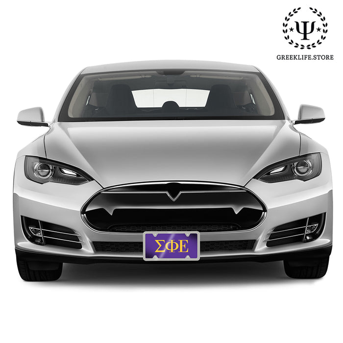 Sigma Phi Epsilon Decorative License Plate