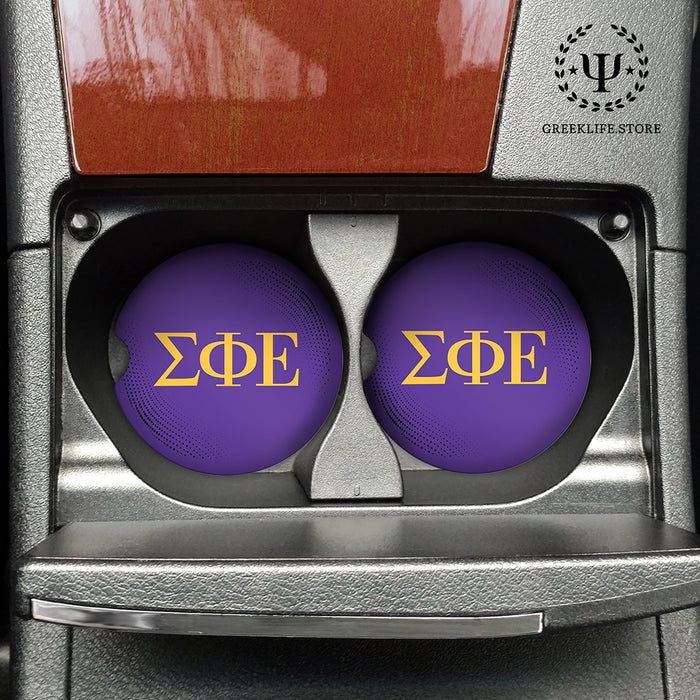 Sigma Phi Epsilon Car Coasters (Set of 2)