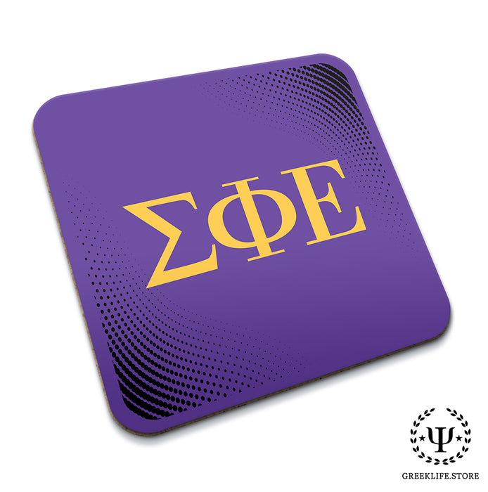 Sigma Phi Epsilon Beverage Coasters Square (Set of 4)