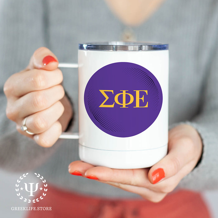 Sigma Phi Epsilon Stainless Steel Travel Mug 13 OZ
