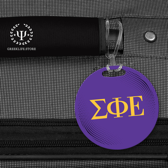Sigma Phi Epsilon Luggage Bag Tag (round)