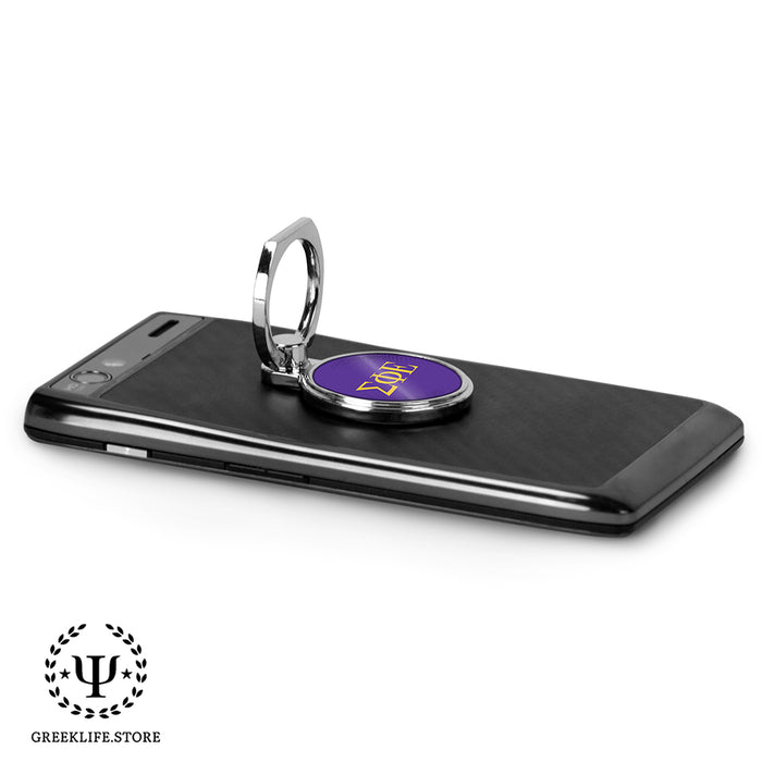 Sigma Phi Epsilon Ring Stand Phone Holder (round)