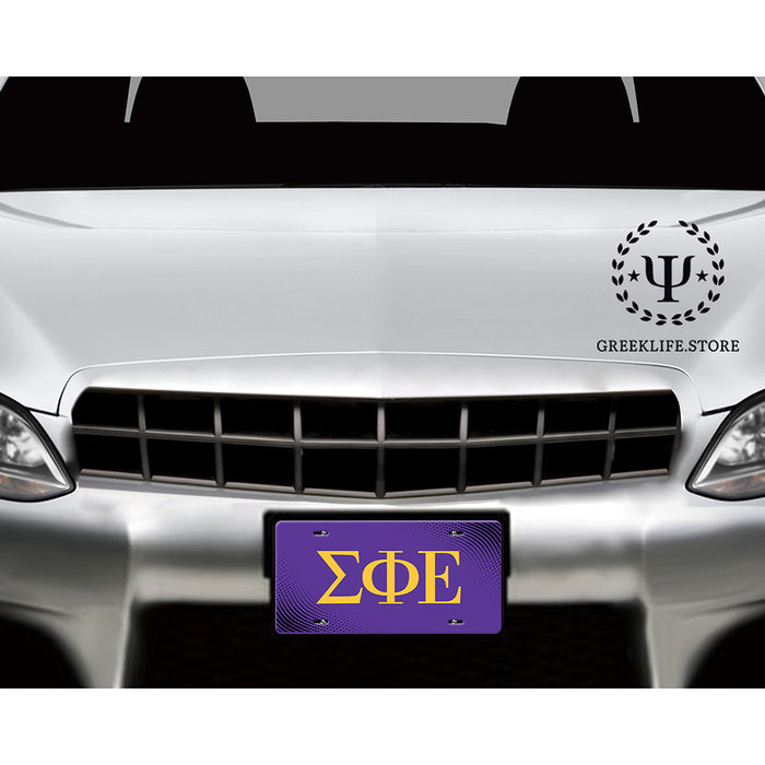 Sigma Phi Epsilon Decorative License Plate