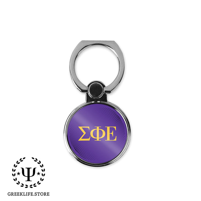 Sigma Phi Epsilon Ring Stand Phone Holder (round)