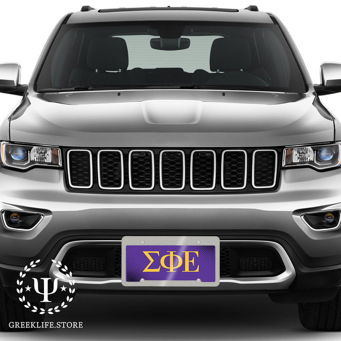 Sigma Phi Epsilon Decorative License Plate