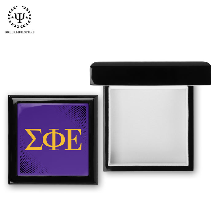 Sigma Phi Epsilon Keepsake Box Wooden