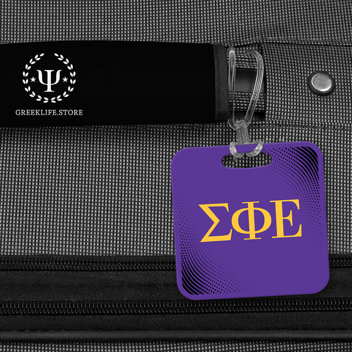 Sigma Phi Epsilon Luggage Bag Tag (square)