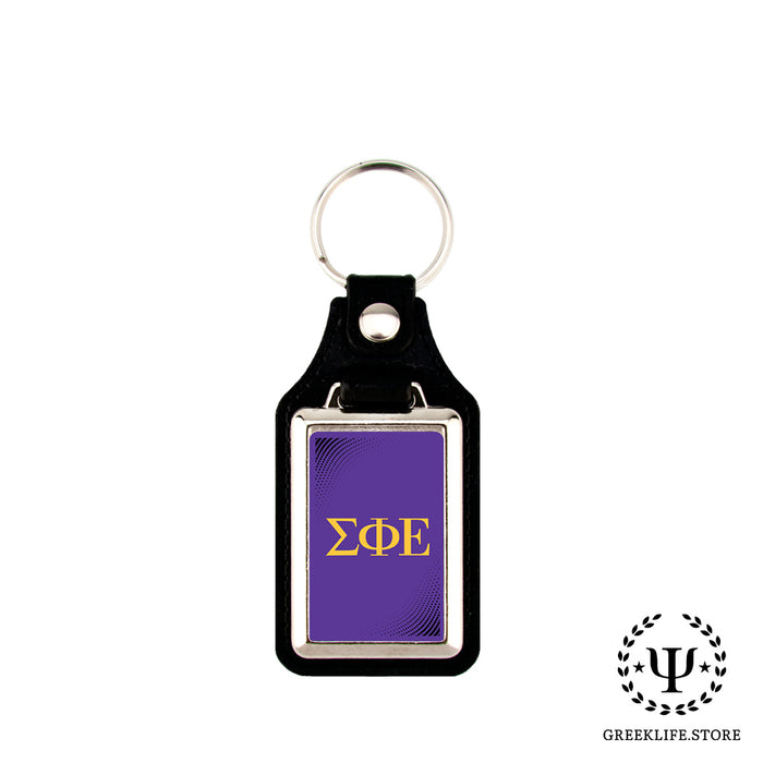 Sigma Phi Epsilon Keychain Rectangular