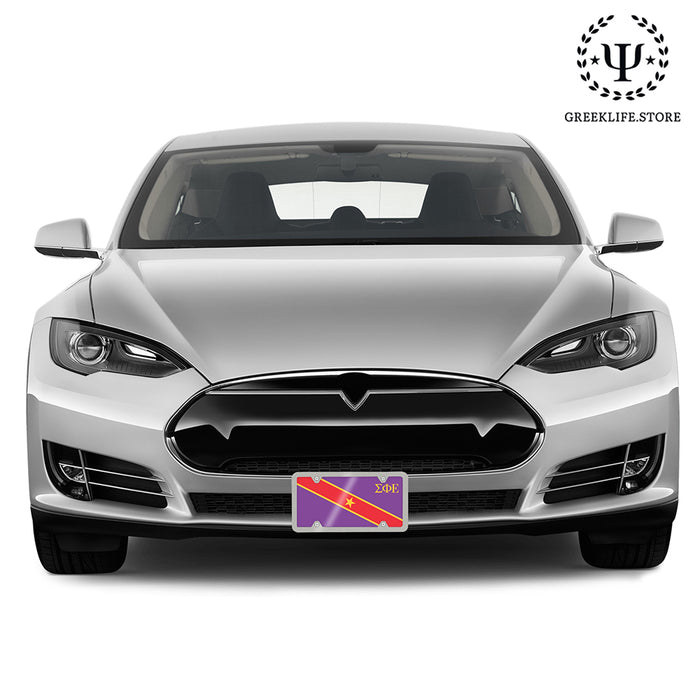 Sigma Phi Epsilon Decorative License Plate
