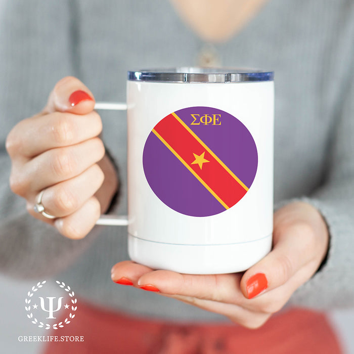 Sigma Phi Epsilon Stainless Steel Travel Mug 13 OZ
