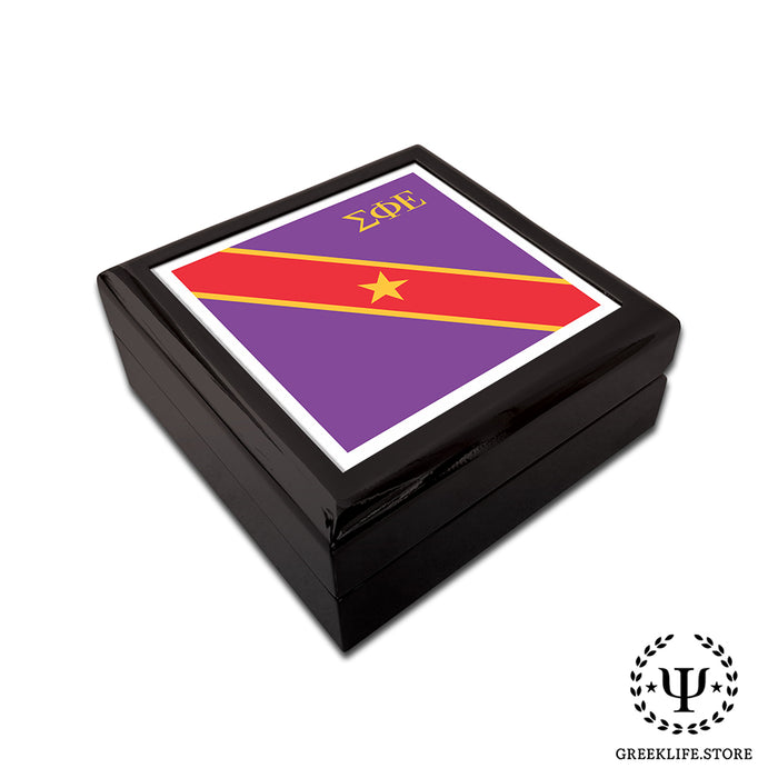 Sigma Phi Epsilon Keepsake Box Wooden