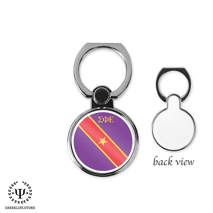 Sigma Phi Epsilon Ring Stand Phone Holder (round)