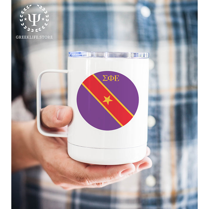 Sigma Phi Epsilon Stainless Steel Travel Mug 13 OZ
