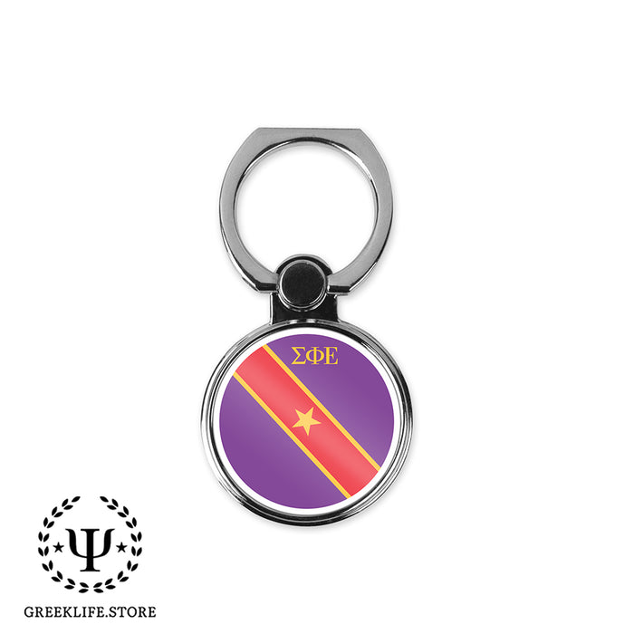 Sigma Phi Epsilon Ring Stand Phone Holder (round)