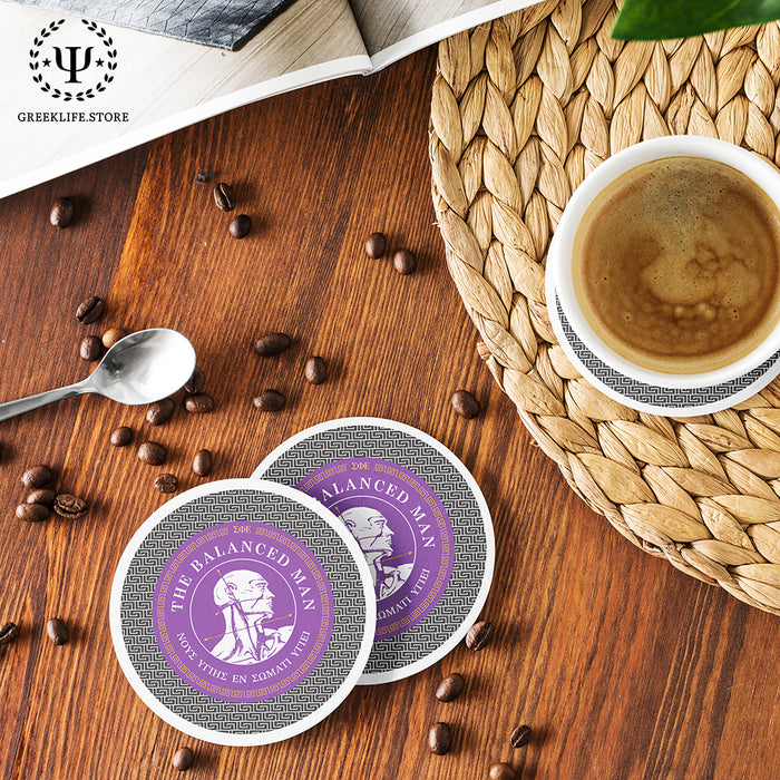 Sigma Phi Epsilon Beverage Coasters Round (Set of 4)