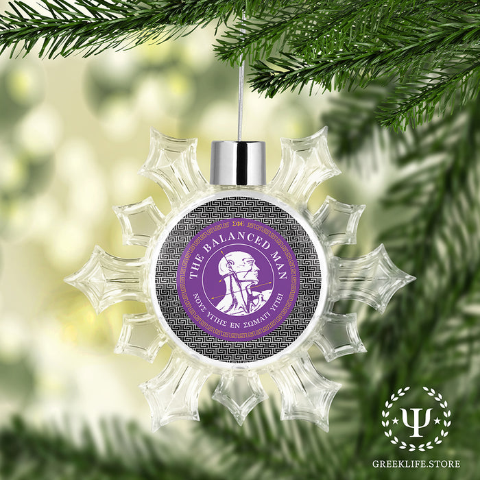 Sigma Phi Epsilon Christmas Ornament - Snowflake