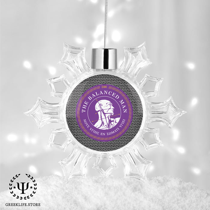 Sigma Phi Epsilon Christmas Ornament - Snowflake