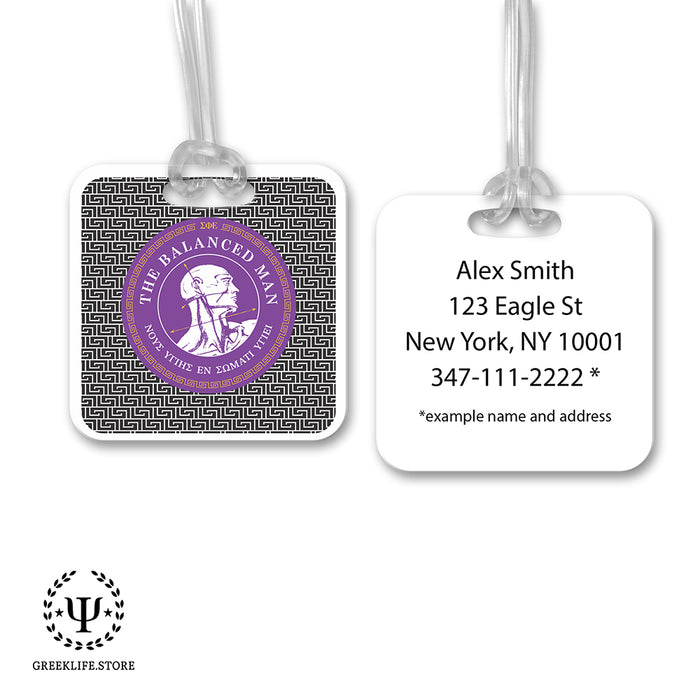 Sigma Phi Epsilon Luggage Bag Tag (square)