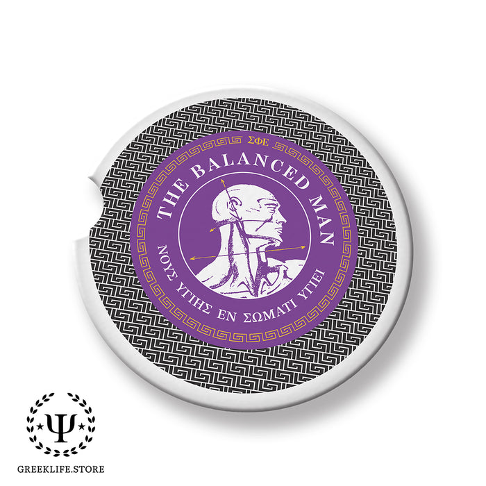 Sigma Phi Epsilon Car Coasters (Set of 2)
