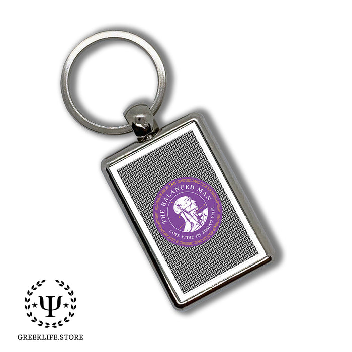 Sigma Phi Epsilon Keychain Rectangular