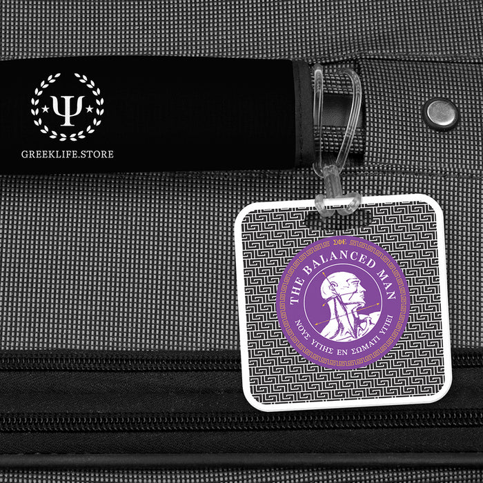 Sigma Phi Epsilon Luggage Bag Tag (square)