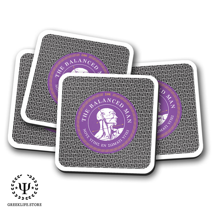 Sigma Phi Epsilon Beverage Coasters Square (Set of 4)