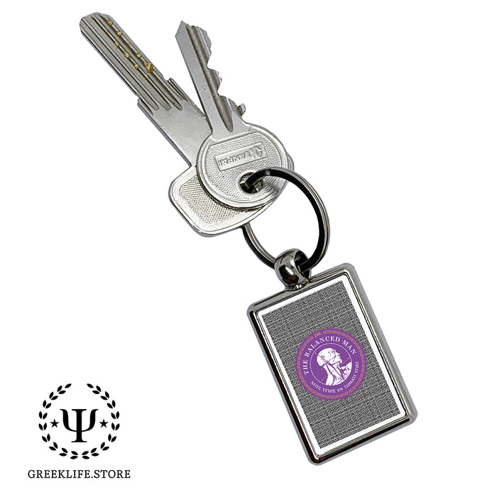 Sigma Phi Epsilon Keychain Rectangular