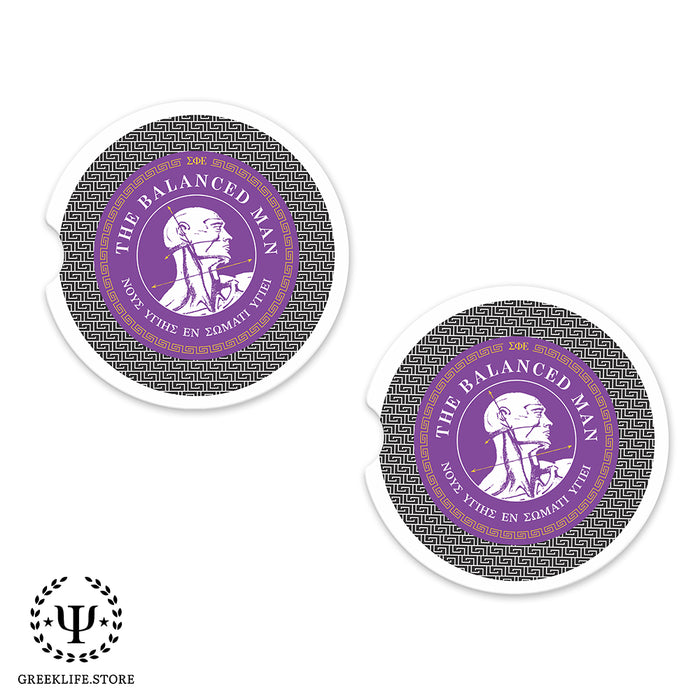 Sigma Phi Epsilon Car Coasters (Set of 2)