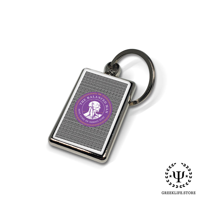 Sigma Phi Epsilon Keychain Rectangular