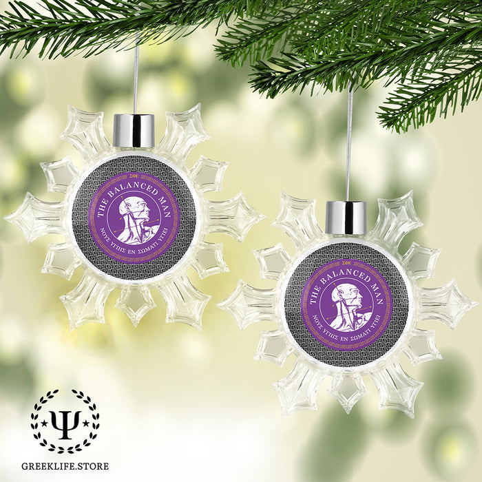 Sigma Phi Epsilon Christmas Ornament - Snowflake